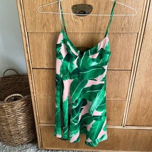 Buddy Love Pink Palm print dress